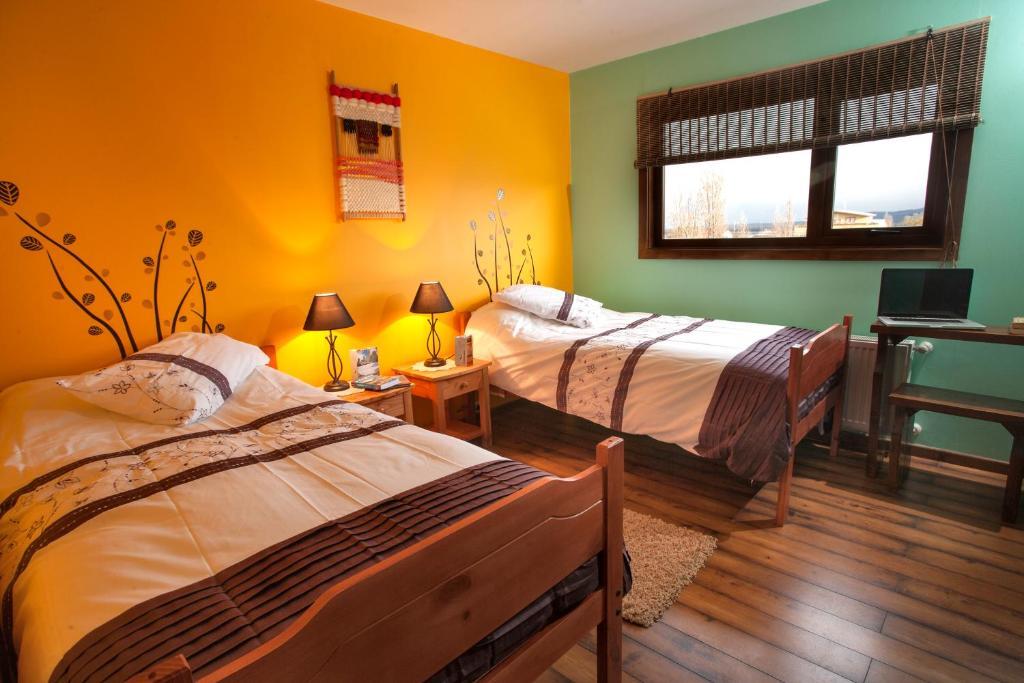 The Singing Lamb Bed & Breakfast Puerto Natales Oda fotoğraf